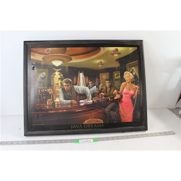 Java Dreams by Consani Print Framed - 25" x 19"