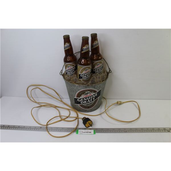 Labatt Genuine Draft Lamp -As Is