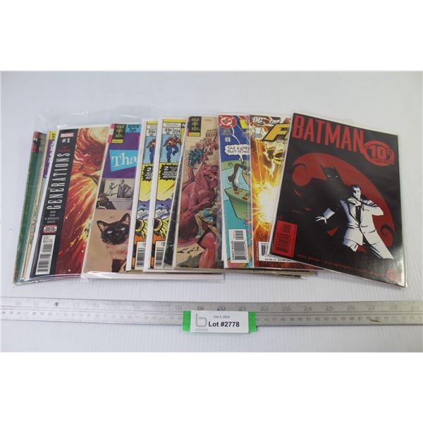 (12) Comics - Marvel - Dell - DC - Gold Key - Archie