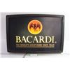 Image 1 : Bacardi Rum - Box Light Sign (16" x 23 1/2" - small hole in front - switch isn't working property