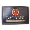 Image 4 : Bacardi Rum - Box Light Sign (16" x 23 1/2" - small hole in front - switch isn't working property