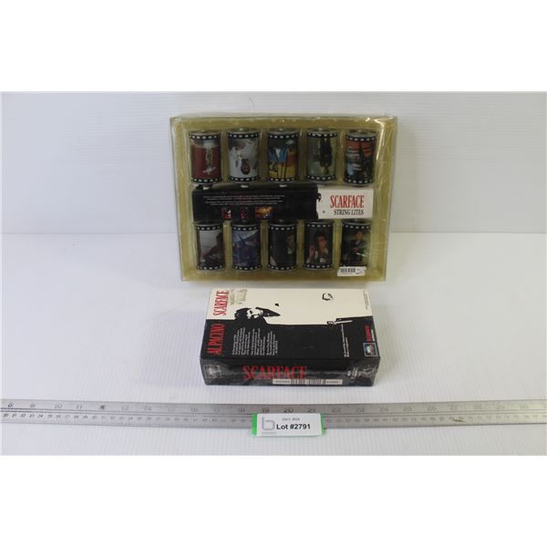 Scarface VHS Tapes (sealed)- Scarface String Lights