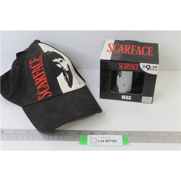 Scarface Cap & Ceramic Mug (NIB)