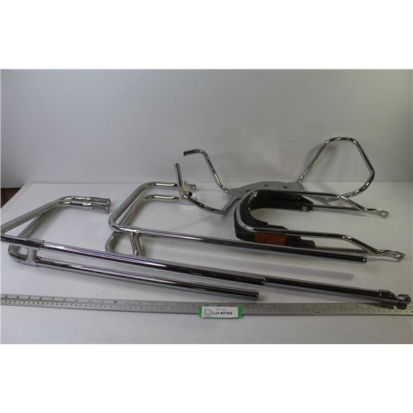 Set of Bag Rail Guards - Passenger Hand Rails - Front Fender Rail (unknown fitment - Electra Glide?)
