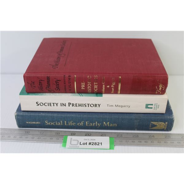 (3) Books - Social Society