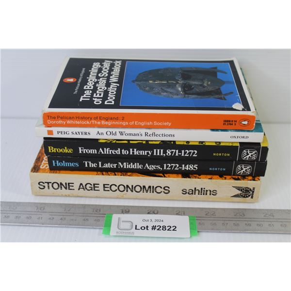 (5) Books - English Society - Old Woman's Reflection - Stone Age Economics