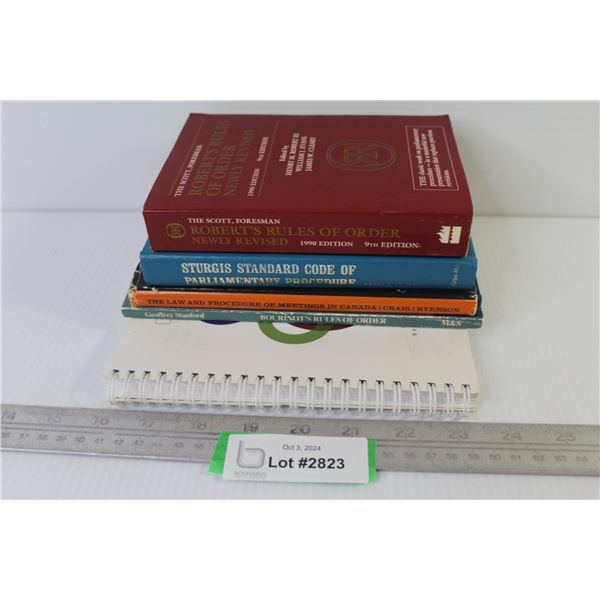 (5) Books - Codes - Rules - Law/Government