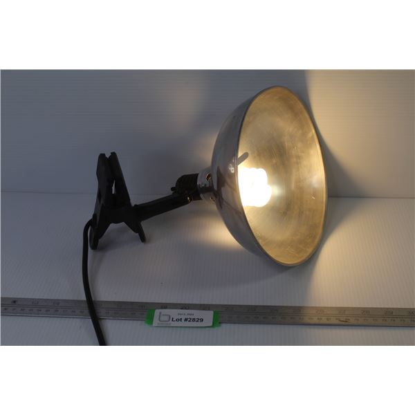 Metal Lamp w/ Mounting Clamp (working)