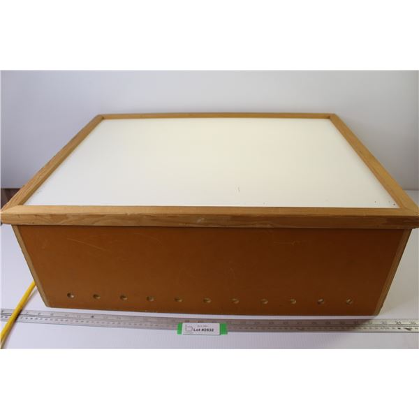 Light Box (working - 25 1/2" x 19 3/4")