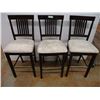 Image 1 : * (3) Bar Stools-Have been cleaned but light stains remain