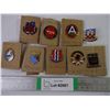 Image 1 : (9) USA Military Insignia Pins