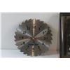Image 2 : Mastercraft Wall Clock and Framed Print 13'' x 13'' - As Is