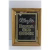 Image 2 : O'Keefe's Extra Old Stock Framed Mirror 14'' x 11''