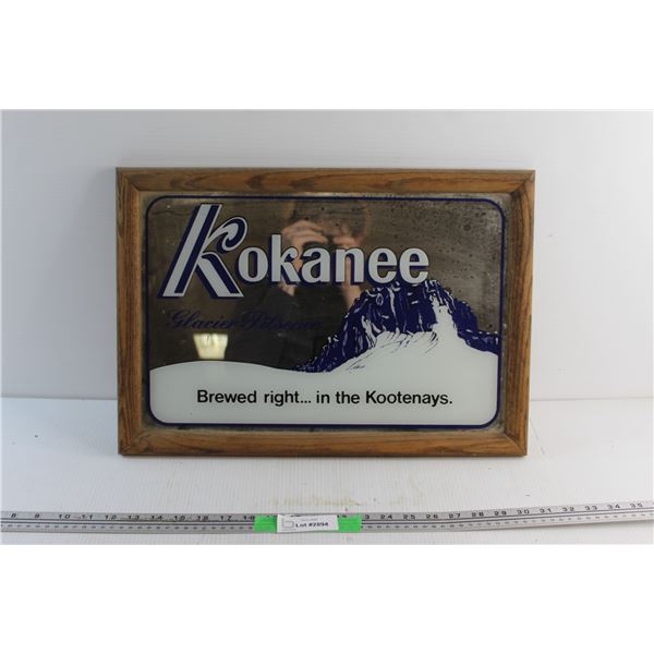Framed Kokanee Mirror 20'' x 14''