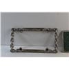 Image 2 : Racing Pedal Pad Set, Car Plate Chain Frame and Roughriders Car Plate