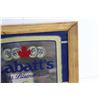 Image 3 : Framed Labatt's Pilsener Beer Mirror 14'' x 12''