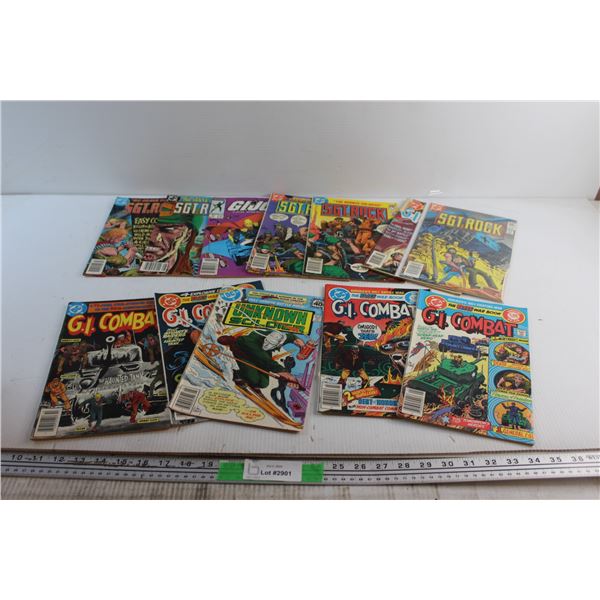 (10+) Comics - G.I. Combat, SGT Rock and The Unknown Soldier