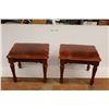 Image 1 : *(2) Wooden End Tables 26'' x 21''