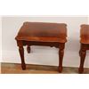 Image 3 : *(2) Wooden End Tables 26'' x 21''