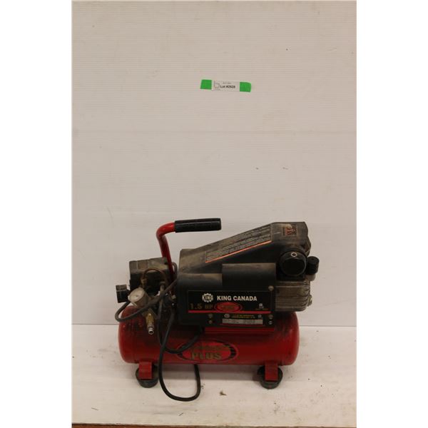 * 1.5 HP King Canada Air Compressor - As Is