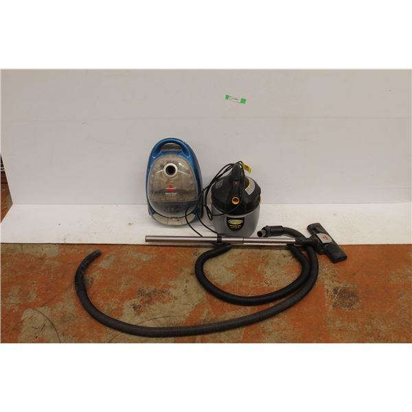*(2) Bissell & Stinger Vacuums and Accessories - As Is