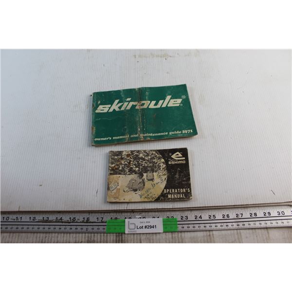 Skiroule & Eskimo Owner's Manuals and Operators Guides