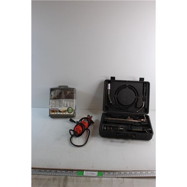 Samona Rotary Tool with Accessories and Storage Cases - As Is