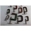 Image 3 : (11) Various Size C - Clamps