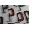 Image 5 : (11) Various Size C - Clamps