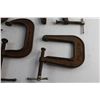 Image 4 : (7) Various Size C - Clamps