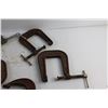 Image 5 : (7) Various Size C - Clamps