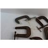 Image 6 : (7) Various Size C - Clamps