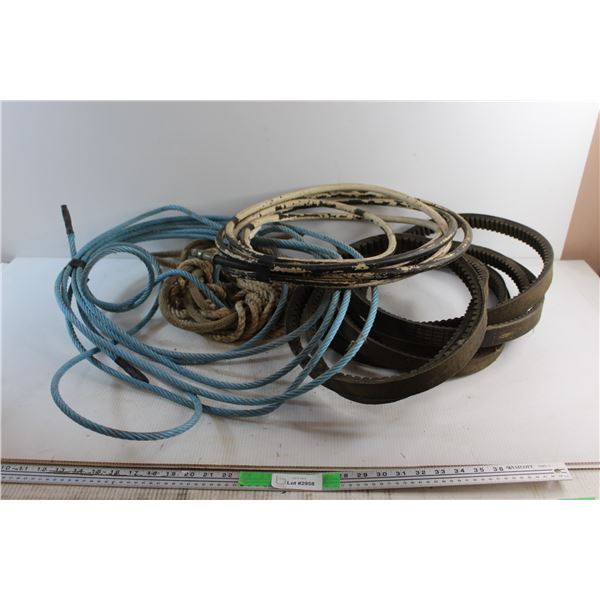 Engine Drive Belts, Ropes and Hydraulic Hose