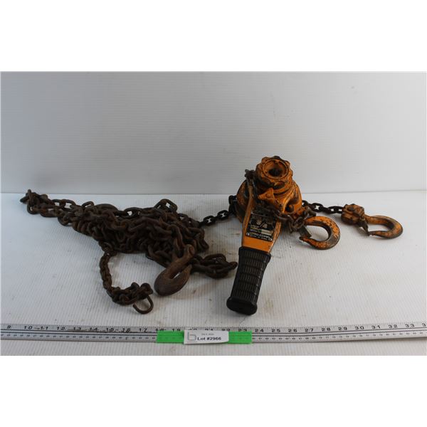 Lever Block 3/4 Ton