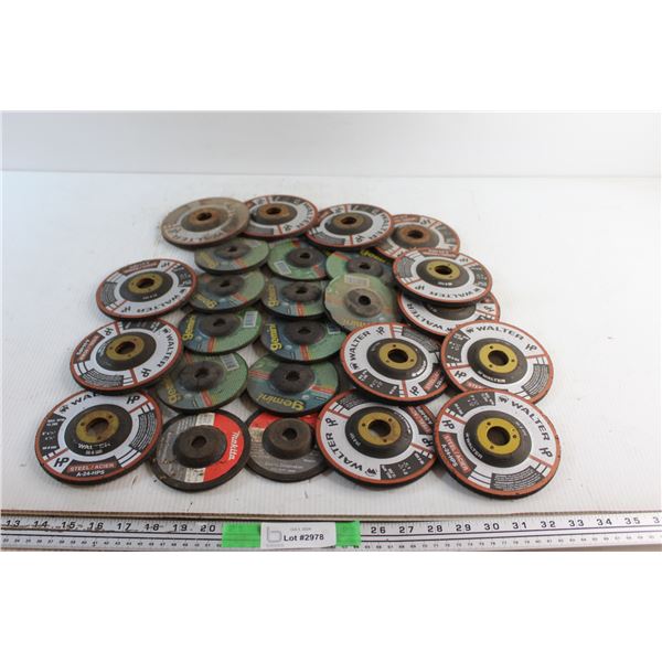 Assorted Angle Grinder Disks - Various Sizes