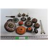 Image 1 : Assorted Angle Grinder Disks, Polishing Heads and Steel Wire Brushes
