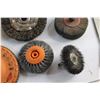 Image 6 : Assorted Angle Grinder Disks, Polishing Heads and Steel Wire Brushes