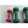 Image 3 : Set of Dumbbells - (2) 2 lbs and (2) 5 lbs