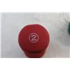 Image 5 : Set of Dumbbells - (2) 2 lbs and (2) 5 lbs