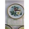 Image 4 : The Artisan Collection Set of (3) Provincial Flower Plates - SK, AB and BC with Certificates