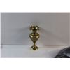 Image 12 : Brass Candle Holder, Blinds, Maraca and Assorted Items
