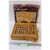 Image 1 : Labyrinth Solitaire Game of Skill, Some Wear, but works