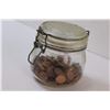 Image 2 : Glass Jar Half Full Pennies