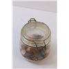 Image 3 : Glass Jar Half Full Pennies