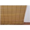 Image 2 : Natural Bamboo Window Shade - 5FT x 28" - Some Wear, as is