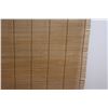 Image 3 : Natural Bamboo Window Shade - 5FT x 28" - Some Wear, as is