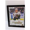 Image 3 : Connor Bedard Rookie Card Hockey Card OPC 2023-24, Enlargement - 9.5" x 11.5" - Frame Damaged as pic