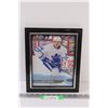 Image 1 : Austin Matthews Rookie Card Upper Deck Young Guns Edition Hockey Enlargement Card - 9.5" x 11.5"