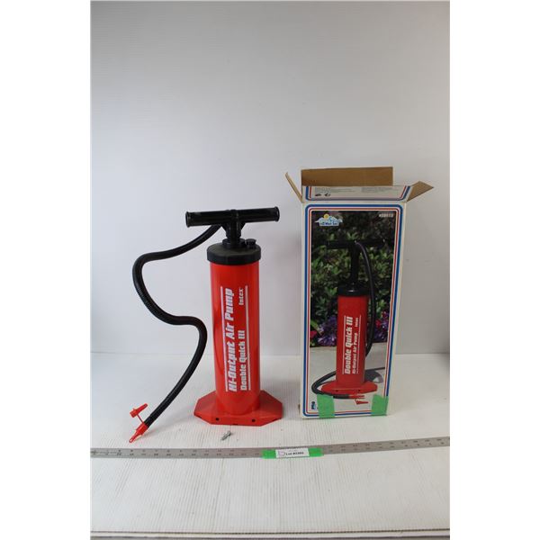 Double Quick 3 Air Pump