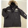 Image 1 : CANADA GOOSE BLACK WINTER COAT: "RESOLUTE" - 2XL - MAN